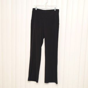 Athleta Chelsea Wide Leg Pant Black Size 8 Tall
